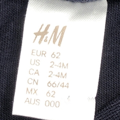 Enterito corto H&M - Talle 0-3 meses