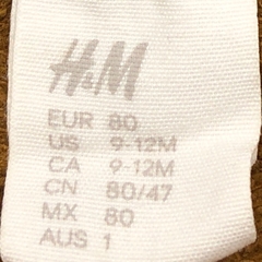 Jogging H&M - Talle 9-12 meses - SEGUNDA SELECCIÓN