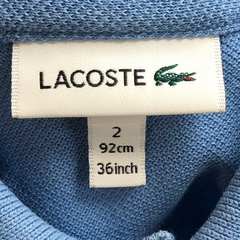 Remera Lacoste - Talle 2 años - SEGUNDA SELECCIÓN - tienda online