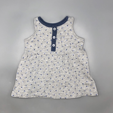 Vestido Carters - Talle 6-9 meses - SEGUNDA SELECCIÓN