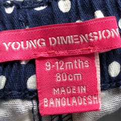 Pantalón Young Dimension - Talle 9-12 meses - tienda online