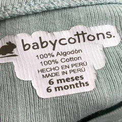 Osito largo Baby Cottons - Talle 6-9 meses - SEGUNDA SELECCIÓN - tienda online
