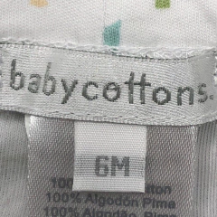 Short/bermuda Baby Cottons - Talle 6-9 meses - SEGUNDA SELECCIÓN