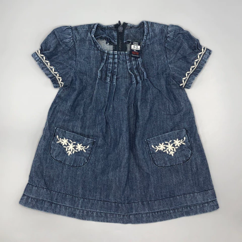 Vestido Zara - Talle 6-9 meses - SEGUNDA SELECCIÓN