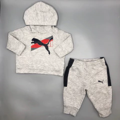 Conjunto Abrigo + Pantalón Puma - Talle 0-3 meses - SEGUNDA SELECCIÓN