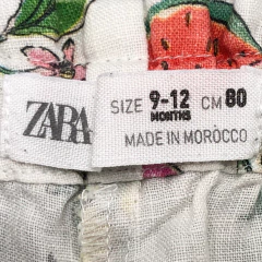Short/bermuda Zara - Talle 9-12 meses - SEGUNDA SELECCIÓN