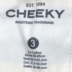 Campera abrigo Cheeky - Talle 3 años - SEGUNDA SELECCIÓN