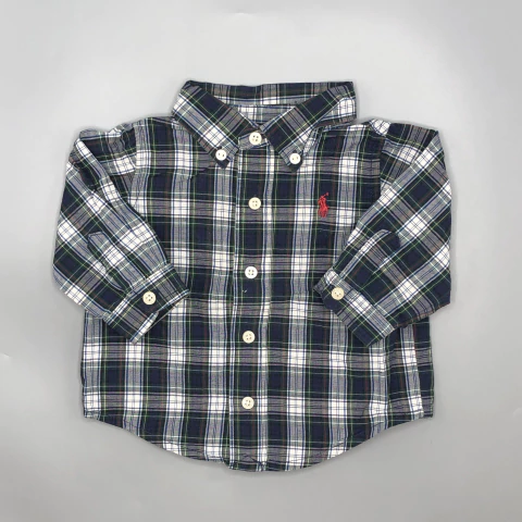 Camisa Polo Ralph Lauren - Talle 3-6 meses