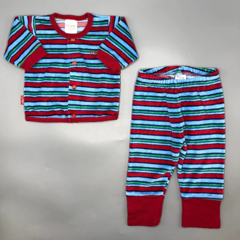 Conjunto Abrigo + Pantalón Gabriela de Bianchetti - Talle 3-6 meses