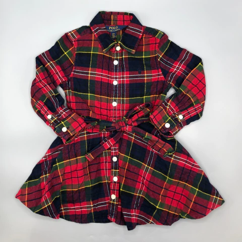 Vestido Polo Ralph Lauren - Talle 2 años - SEGUNDA SELECCIÓN