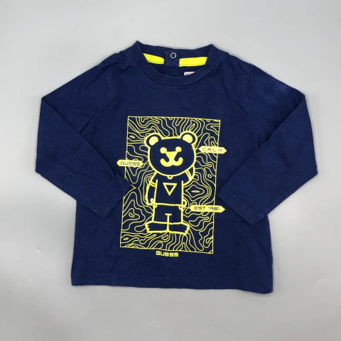 Remera Guess - Talle 9-12 meses - SEGUNDA SELECCIÓN