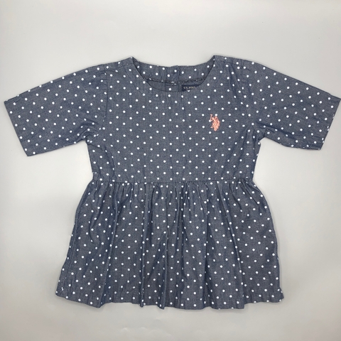 Vestido US POLO ASSN - Talle 6 años