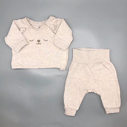 Conjunto Abrigo + Pantalón H&M - Talle 0-3 meses - SEGUNDA SELECCIÓN