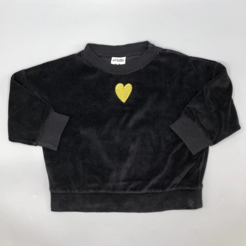 Buzo Grisino - Talle 12-18 meses