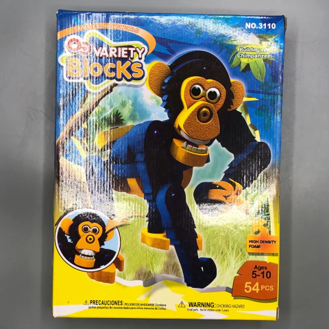 JUGUETE Mono Para Armar Blocks - Talle único