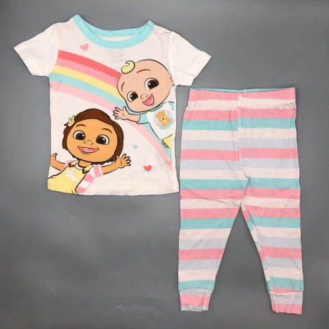 Conjunto Remera/body + Pantalón Cocomelon - Talle 2 años - SEGUNDA SELECCIÓN