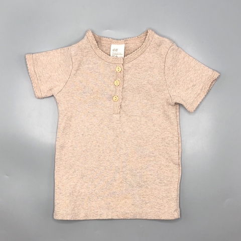 Remera H&M - Talle 6-9 meses