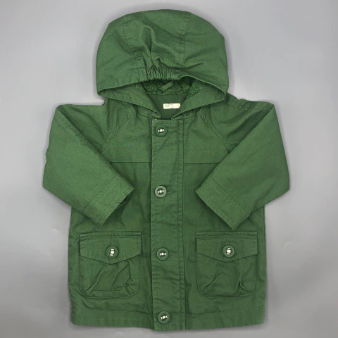Campera jean/gabardina Benetton - Talle 9-12 meses