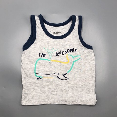 Remera Primark - Talle 6-9 meses - SEGUNDA SELECCIÓN