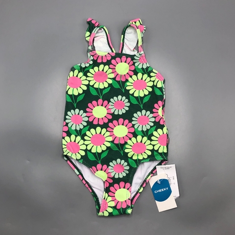 Traje de baño enteriza Cheeky - Talle 12-18 meses