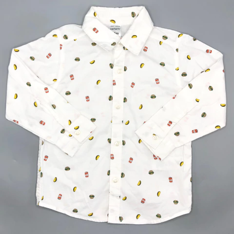 Camisa Carters - Talle 18-24 meses - SEGUNDA SELECCIÓN