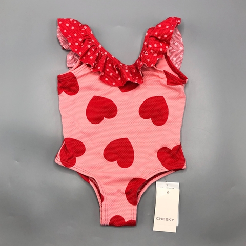 Traje de baño enteriza Cheeky - Talle 9-12 meses