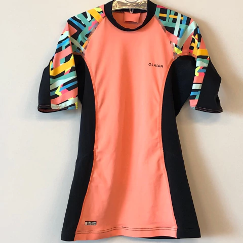 Traje de baño remera de agua Olaian - Talle 10 años