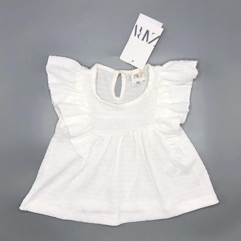 Camisa Zara - Talle 6-9 meses
