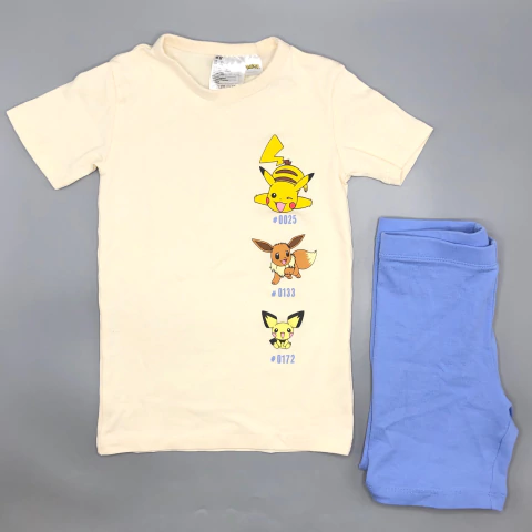 Conjunto Remera + Short H&M - Talle 9 años