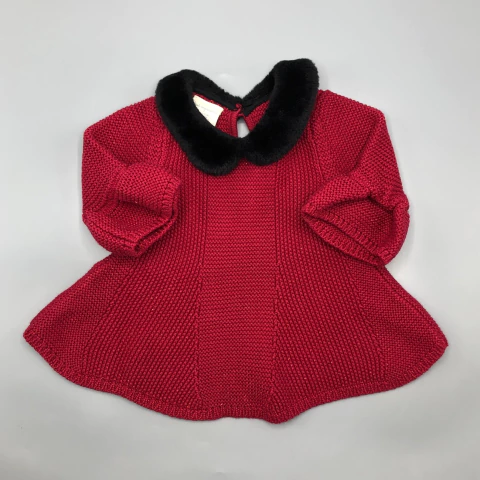 Vestido First Impressions - Talle 6-9 meses