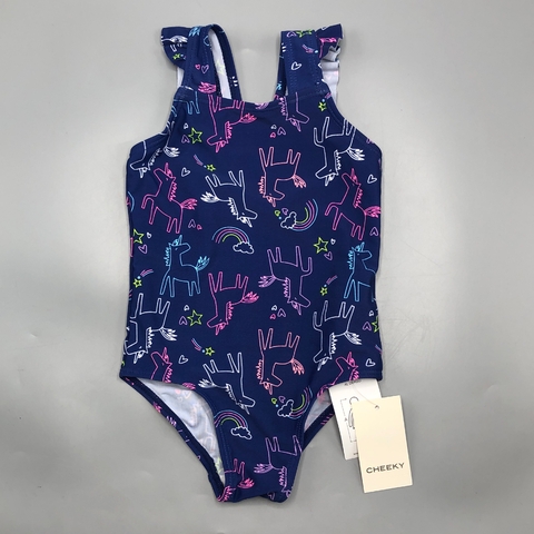 Traje de baño enteriza Cheeky - Talle 9-12 meses