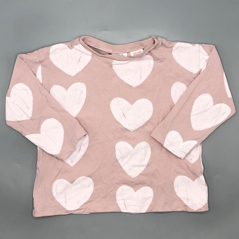 Remera Zara - Talle 18-24 meses - SEGUNDA SELECCIÓN