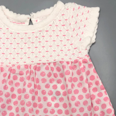 Vestido Genuine Baby - Talle 3-6 meses
