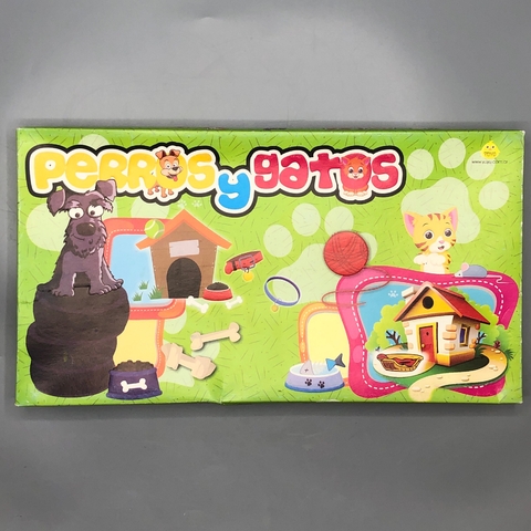 Juegoo de mesa perros y gatos - Talle único