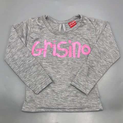 Remera Grisino - Talle 12-18 meses - SEGUNDA SELECCIÓN