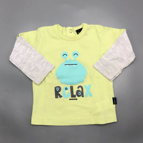 Remera Owoko - Talle 3-6 meses - SEGUNDA SELECCIÓN