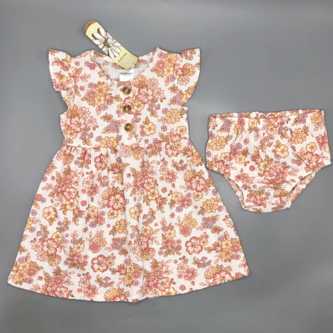 Vestido Daisy Fuentes - Talle 12-18 meses