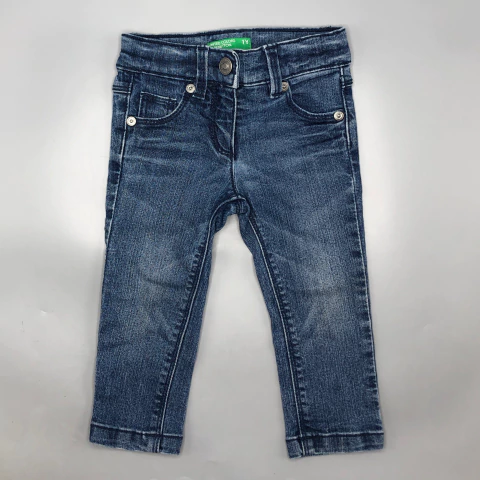 Jeans Benetton - Talle 12-18 meses - SEGUNDA SELECCIÓN