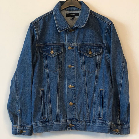 Campera jean/gabardina Forever 21 - Talle S