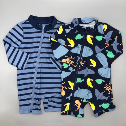 Traje de baño enterito Carters - Talle 9-12 meses