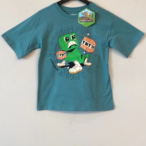 Remera MineCraft - Talle 8 años