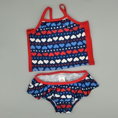 Malla Carters Talle 3 meses estampado corazones y estrellas