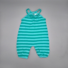 Enterito Baby GAP Talle 0-3 meses algodón verde agua con rayas
