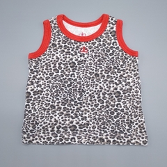 Segunda Selección - Remera Paula Cahen D Anvers Talle 6 meses algodón animal print