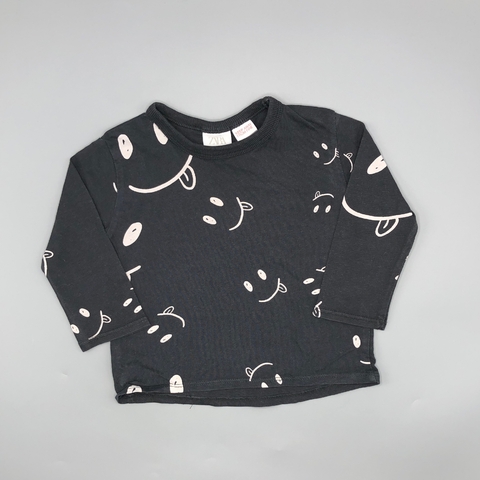 Remera Zara - Talle 6-9 meses - SEGUNDA SELECCIÓN