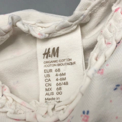 Body H&M - Talle 3-6 meses - SEGUNDA SELECCIÓN - tienda online