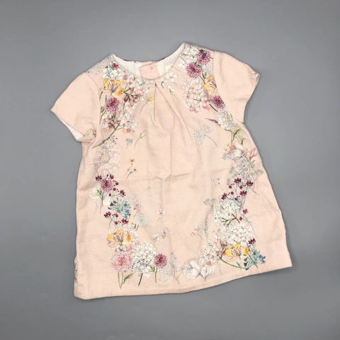 Vestido Zara - Talle 6-9 meses - SEGUNDA SELECCIÓN