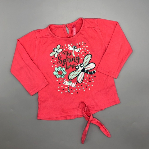 Remera Bronzini - Talle 9-12 meses - SEGUNDA SELECCIÓN