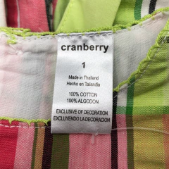 Vestido Cranberry - Talle 12-18 meses - SEGUNDA SELECCIÓN - Baby Back Sale SAS
