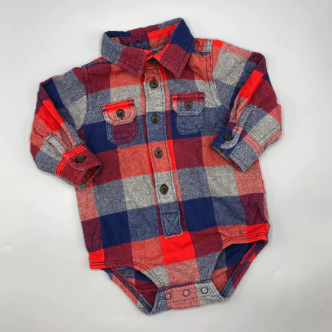 Camisa OshKosh - Talle 6-9 meses - SEGUNDA SELECCIÓN